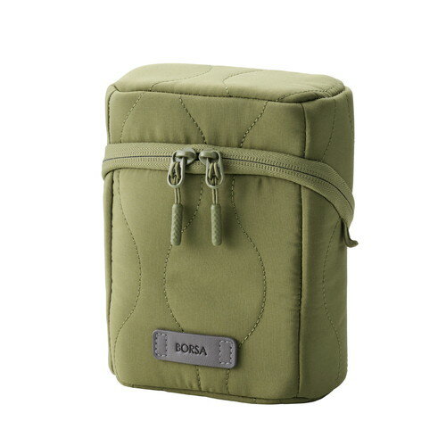 エレコム ELECOM ガジェットポーチ 自立型 トラベルポーチ 撥水 キルティング カーキ(BMA-QTGPTLSGN) ..