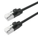 エレコム ELECOM ツメ折れ防止LANケーブル(Cat6A) 2m ブラック(GM-LDGPAT/BK20) メーカー在庫品