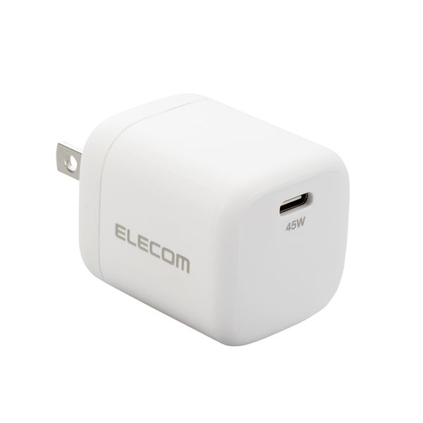 ���쥳�� ELECOM USB Type-C ���Ŵ� PD �б� 45W ������C ��1 GaN ���� ���� AC�����ץ���(MPA-ACCP29WH) �᡼�����߸���