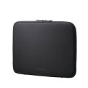 エレコム ELECOM パソコンケース 14インチ 衝撃吸収 スリム 撥水加工 ブラック(ZSB-IBTHP14BK) メーカー在庫品