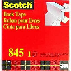 スコッチ スコッチ(R) 透明ブックテープ 845 厚手 845 101 【スコッチ】 目安在庫=○【6月末までポイント10倍】
