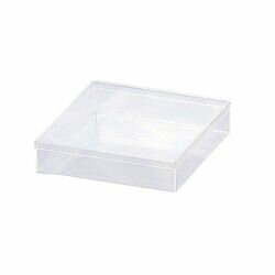 Rakuten - アズワン スチロール角型ケース 50個 36×36×14mm 1型 (1箱(50個入り)) 目安在庫=△