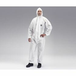 Rakuten - 防護服 デュポン（TM）プロシールド（R）10 3層品 白 Mサイズ (1枚) 目安在庫=○