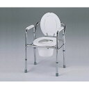 ナビス(アズワン) 便器椅子(折りたたみ式) 530×460×660~760mm 8700 (1台)(0-667-01) 目安在庫=△