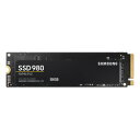 サムスン(SSD) NVMe M.2 SSD 980 500GB(MZ-V8V500B/IT) 目安在庫=○(2)