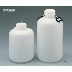 広口瓶（HDPE製） 10L (1本) 目安在庫=○