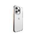 motomo INO Achrome Shield Strap Case for iPhone 14 Pro クロームゴールド 背面(MT24289i14PGD) 仕入先在庫品