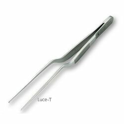 IDEAL-TEK 解剖用精密ピンセット　歯付き　140mm (1本)(Luce-T) 目安在庫=△