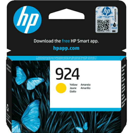 乐天商城 - 日本HP HP 924 インクカートリッジ イエロー(4K0U5NA) 目安在庫=○