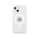AKAN MagSafe対応クリアケース for iPhone 14 恋のものがたり 背面カバー型(AK23485i14) 仕入先在庫品