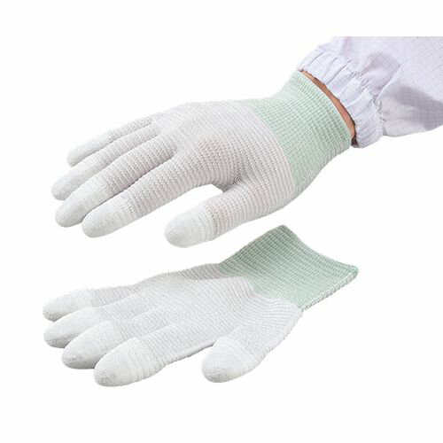 アズピュア(アズワン) アズピュア 導電ライン手袋 指先コート L 10双 (1袋(10双入り))(1-4795-02) 目安在庫=○