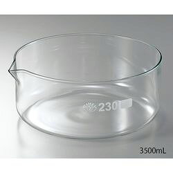 SIMAX 結晶皿（硼珪酸ガラス） 2000mL (1枚) 目安在庫=△