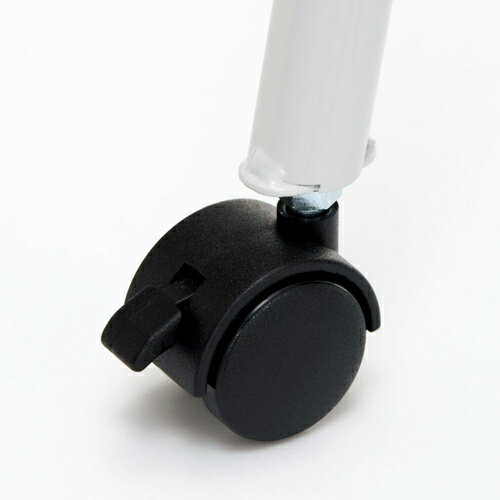 イワサキ パンフレットスタンド用キャスターセット ストッパー付・なし(各2個) 1セット(Z-TKPC-N30) 目安在庫=○