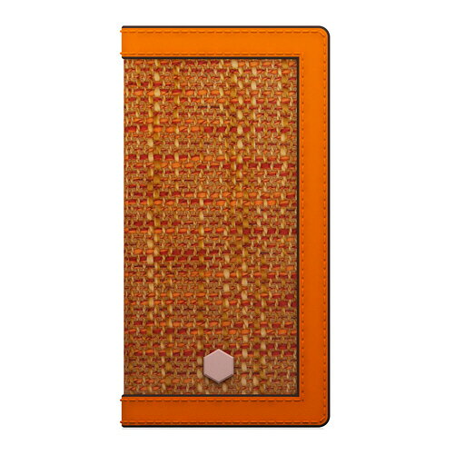 SLG Design iPhone6 Plus D5 Edition Calf Skin Leather Diary オレンジ(SD4858i6P) 仕入先在庫品[メール便対象商品]