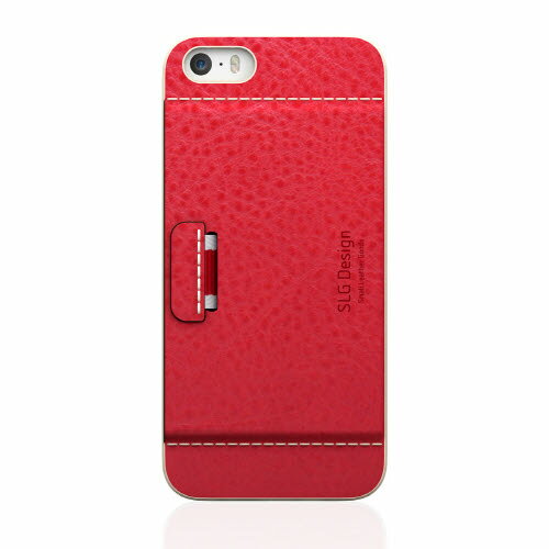SLG Design iPhone5/5s D6 Italian Minerva Box Leather Card Pocket Bar ...