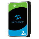 Seagate Seagate SkyHawk 3.5 2TB 内蔵HDD (CMR) メーカー3年保証 256MB ネットワー(ST2000VX017) 目安在庫=△(2)