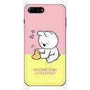 dk iPhone 8Plus/7Plus すこぶる動くウサギ スタンド付カード収納ケース TH-00(DK26317i8P) 仕入先在庫品【6月末までポイント10倍】
