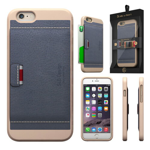 SLG Design iPhone6 D6 Italian Minerva Box Leather Card Pocket Bar 졼(...