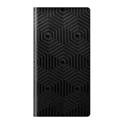 SLG Design iPhone6 D4 Metal Leather Diary ブラック(SD4271i6) 仕入先在庫品[メール便対象商品]