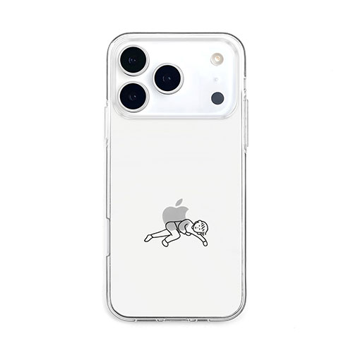 AKAN AKAN ソフトクリアケース for iPhone 17 Pro なんもしたくない(AK2 ...