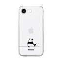 AKAN ソフトクリアケース for iPhone 16e パンダ(AK27571i16E) 仕入先在庫品【6月末までポイント10倍】
