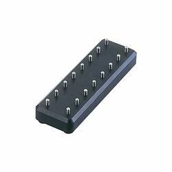 16本の先端チップを搭載できる滑り止め付きのスタンドです。真空ピンセット用 チップ用スタンド (1個)。16本の先端チップを搭載できる滑り止め付きのスタンドです。型番：VTH-16先端チップスタンド。検索キーワード:半導体関連機器 特殊精密...