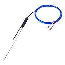 アズワン K熱電対(シース型・テフロン(R)被覆) φ3.6×L200 FK200 (1個)(1-5723-02) 目安在庫=△