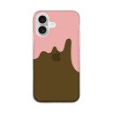 AKAN ソフトクリアケース for iPhone 16 チョコストロベリー(AK27027i16) 仕入先在庫品【6月末までポイント10倍】