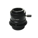 アズワン LEDズーム実体顕微鏡用 Cマウントアダプタ 1/2" (1個)(SCM045X) 目安在庫=△