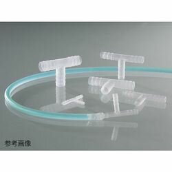 Burkle PVDFチューブコネクター（T型）　10個入 (1袋(10個入り))(8711-0010) 目安在庫=○