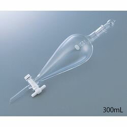 柴田科学 SPC分液スキーブ型ロート PTFEコック付 500mL (1個)(031240-500) 目安在庫=△