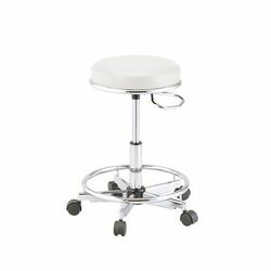 アズワン 研究室用プレミアムチェアー（TAKUMI） ホワイト リング付き TKM-455RW (1 目安在庫=△