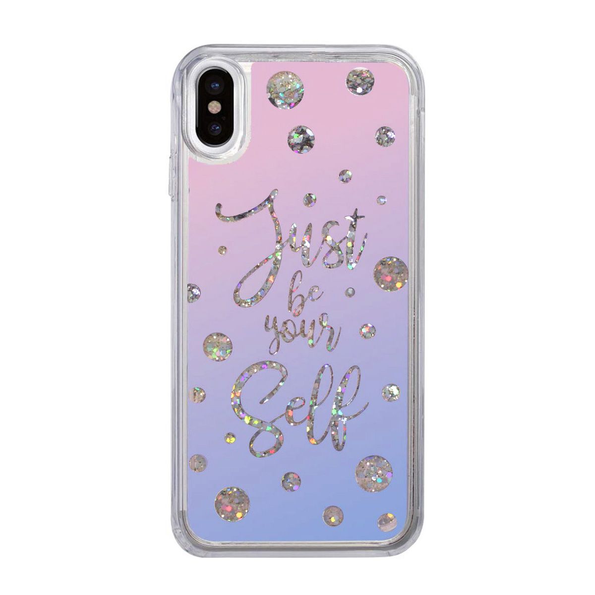 icover iPhone XS / X Sparkle case Calligraphy(iC10343i8) ܰº߸=