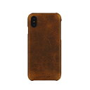 SLG Design iPhone XS / X Badalassi Wax Bar case ブラウン(SD10525i8) 仕入先在庫品