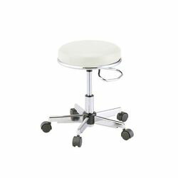 アズワン 研究室用プレミアムチェアー（TAKUMI） ホワイト リング無し TKM-455W (1個 目安在庫=△