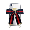 Dreamplus 2020 iPhone SE/8/7 Mirror Ribbon Case ネイビー/レッド(DP12496i8) 仕入先在庫品