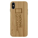 National Geographic iPhone XS / X Nature Wood バンブー(NG12959iX) 仕入先在庫品