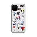 BT21 iPhone 11 Pro Max CLEAR SOFT Universtar School G2 【公式ライセンス品(KCJ-CUM002) 仕入先...