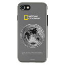 National Geographic 2020 iPhone SE/8/7 Global Seal Metal-Deco Case グレー(NG13002i8...