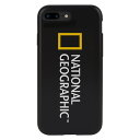 National Geographic iPhone 8 Plus/7 Plus Hard Shell ブラック(NG13031i8P) 目安在庫=△【数量限定...
