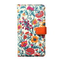 ZENUS 多機種対応スライド式マルチケース Liberty Diary Mサイズ オレンジ(Z12479) 仕入先在庫品