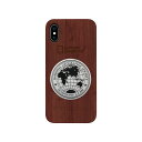 National Geographic iPhone XS Max Metal-Deco Wood Case ローズウッド(NG14149i65) 仕入先在庫品...