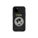 National Geographic iPhone 11 Pro Global Seal Metal-Deco Case ブラック(NG17148i58R) ...