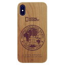 National Geographic iPhone XS / X 130th Anniversary case Nature Wood チェリーウッド(NG1...
