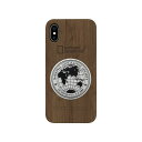 National Geographic iPhone XS Max Metal-Deco Wood Case ウォルナット(NG14151i65) 仕入先在庫品