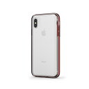motomo iPhone XS Max ACHROME SHIELD Premium CASE Matt Red(MT14355i65) 仕入先在庫品[メール...