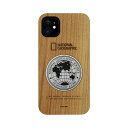 National Geographic iPhone 11 Metal-Deco Wood Case チェリーウッド(NG17172i61R) 仕入先在庫品