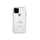 DPARKS iPhone 11 Pro ソフトクリアケース ミニ動物 シロクマ(DS17255i58R) 目安在庫=△【数量限定】