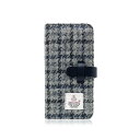 SLG Design iPhone XS / X Harris Tweed Diary グレー×ネイビー(SD10556i8) 仕入先在庫品