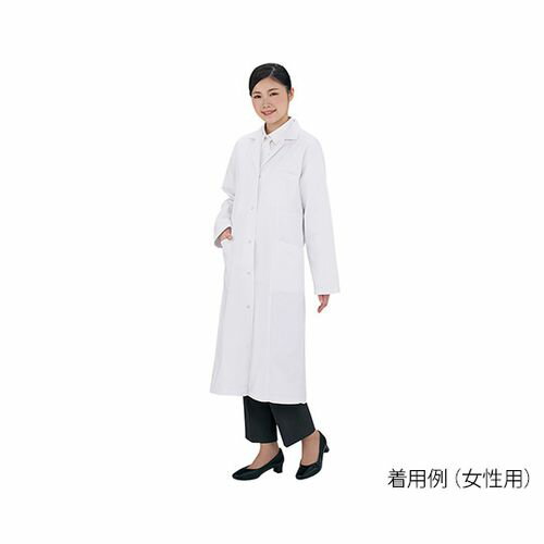 LLG Labware 白衣（綿100％）　女性用　M (1枚)(9414343) 目安在庫=○